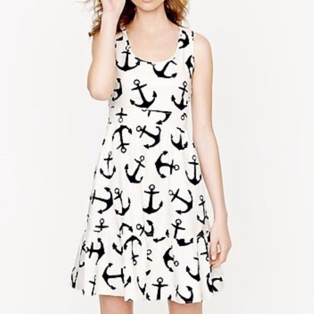 Adorable J Crew cotton anchor sundress!